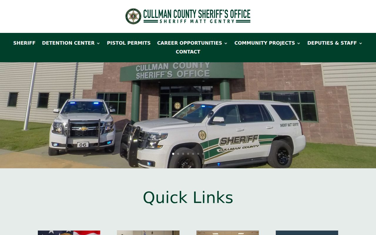 Cullman County court records sheriff and jail source